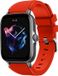 Strap-it Bracelet de montre connectée en silicone - Convient pour Amazfit GTS 3 - Rouge