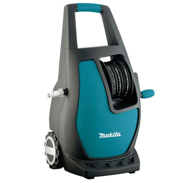 Makita HW111 Hogedrukreiniger - 1700W - 110 bar - Zwart/Turkoois
