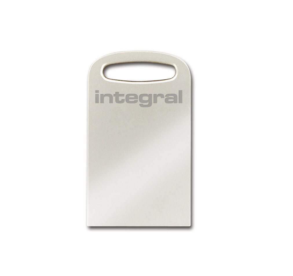 Integral 128GB USB3.0 DRIVE FUSION METAL + KEYLACE UP TO R-200 W-35 MBS INTEGRAL