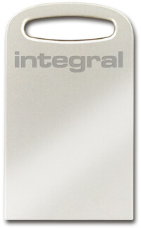 Integral 128GB USB3.0 DRIVE FUSION METAL + KEYLACE UP TO R-200 W-35 MBS INTEGRAL