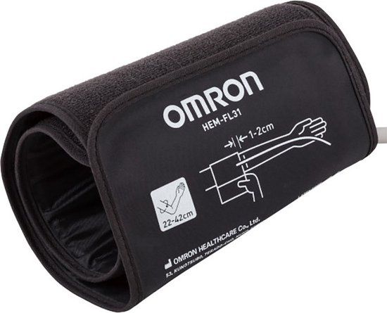 Omron Intelli Wrap Manchet | 22 - 42 cm | Zwart