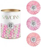 Roger & Gallet Assortiment 3 Savons 100 g - Rose, Feuille de Thé, Thé à la Rose