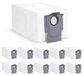 Verco Roborock 10 stuks vervangende stofzuigzakken voor S7, S8, Pro Plus, Ultra, Max, basisstation