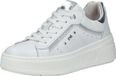Nero Giardini Chaussures plates pour femme, lacets, couleur blanche, style décontracté