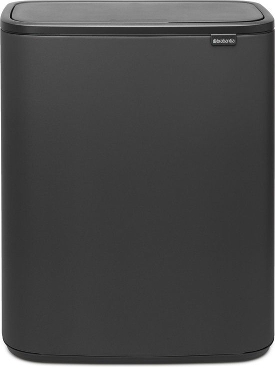 Brabantia Bo Touch Bin Prullenbak - 60 liter - Mineral Infinite Grey