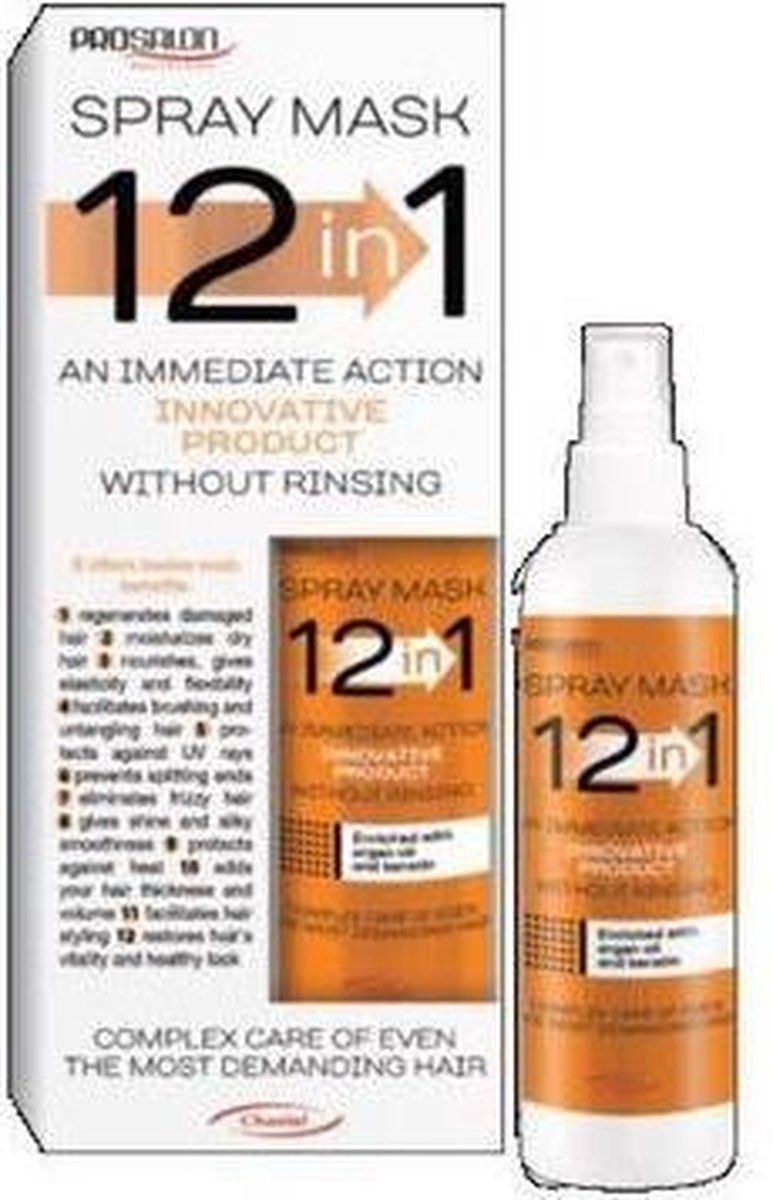 Chantal CHANTAL_Prosalon Spray Mask 12in1 maska w sprayu 12w1 Olejek Arganowy 150g