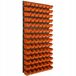 botle Mur à outils 58x117cm avec 98 bacs Orange - Organisateur d'atelier
