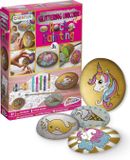 Grafix Unicorn Rock Painting | Happy Stones | Stenen schilderen voor meisjes | Happy stones pakket