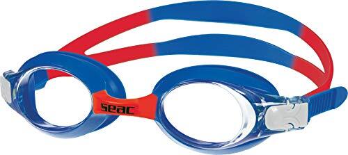 Seac Unisex – Bubble zwembril voor kinderen voor het zwembad, zwart, eenheidsmaat