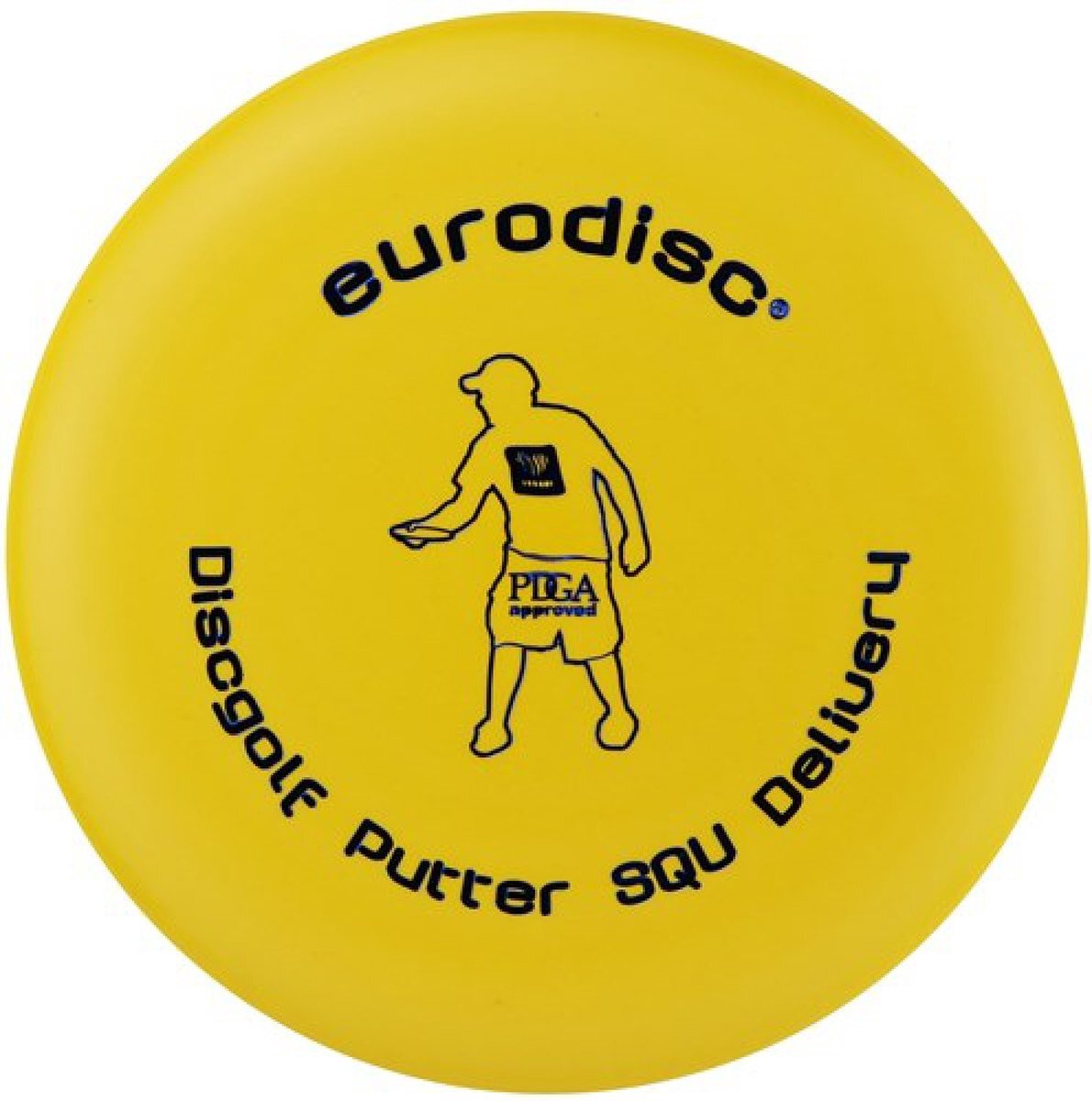 Eurodisc Discgolf Putter standaard Geel