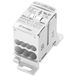 Finder 9D.01.5.080.0304 Verdeler Wit 7-polig 6 mm² 80 A 1000 V/AC, 1500 V/DC Geleidertype = L, N, PE
