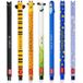 LEGAMI - Lot de 7 stylos gel effaçables avec encre thermosensible, pointe de 0,7 mm, motifs variés
