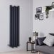 Hudson Reed Laeto Design Radiator Vertical Aluminium - Anthracite | 160cm x 39cm - 1035 Watt