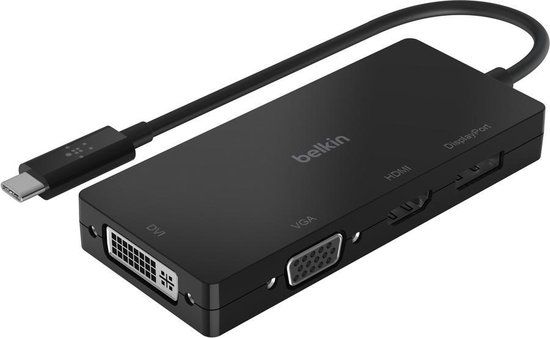 Belkin USB-C Multi Video Adapter - Black