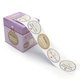 AVERY Zweckform 56814 Cadeaustickers, hartelijk gefeliciteerd 50 stuks