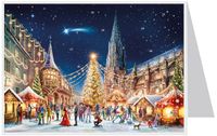 Richard Sellmer Verlag Postkarten-Adventskalender Freiburg