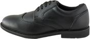 Next Jongens Nette leren schoolschoenen met elastische veters Zwart