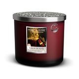 HEART & HOME Ellipse 2 Lonten Kerstmagie Geurkaars - Natuurlijke Sojawas - 40 Uur Brandduur - Glazen Pot