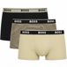 Boss Hugo Boss Power boxer-trunk 3-pack khaki/zwart/print