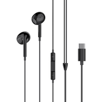 XO Design Casque mains libres USB-C EP74, Noir