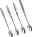 Metaltex Jamlepels 19 Cm RVS Chroom 4 Stuks