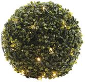 Lumineo Buxus kerstverlichting - 3x - lichtnet - 120 led lampjes - met timer - warm wit - 80 x 80 cm