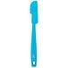 LURCH Smart Tool Blue Curacao resterlepel, flexibele siliconen lepel voor het legen van glazen en flessen zonder resten