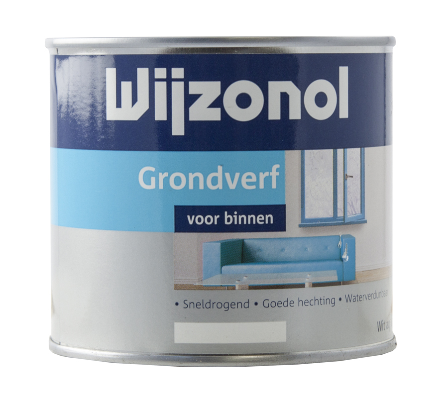 Wijzonol Int grondverf wit 0,5L