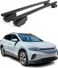 Omac Barres De Toit En Aluminium Pour Vw Id.4 2021-2026 – City Crash – Iso/pas 11154:2006 – Antivol Inclus – Charge Max 75 Kg – 2 Barres Noir