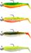 PURE FISHING Cannibal Shad 6.8cm 3g Clearwatermix 4PCS 77180