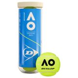 Dunlop Tennisbal Australian Open - blik van 3 st.