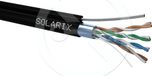 Solarix SXKD-5E-FTP-PE-SAM - Câble Cat5e FTP PE pour extérieur, autoportant, 305 mètres