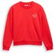 Tom Tailor Denim - Sweatshirt met glitterborduursel - Maat L - brilliant red