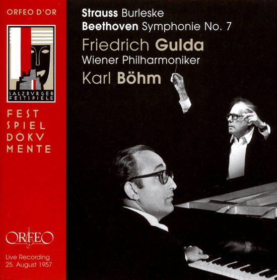 Wiener Philha Friedrich Gulda Burleske/Beethovensymphonie No.7 - 1 Disc