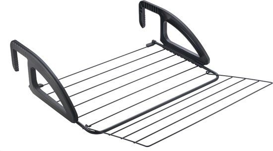 Tomado Droogrek Hangend Bries - 6 meter - Zwart