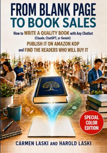 From Blank Page to Book Sales: How to WRITE A QUALITY BOOK with Any Chatbot PUBLISH IT ON AMAZON KDP and FIND THE READERS WHO WILL BUY IT