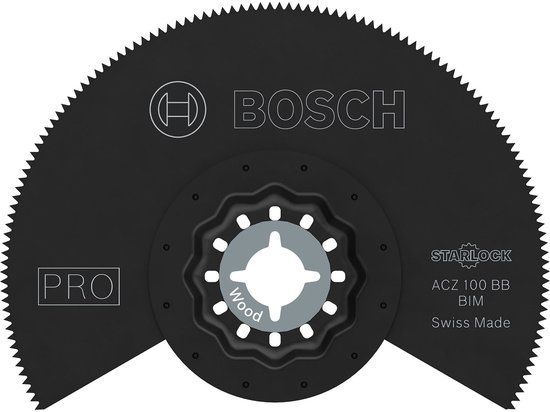 Bosch Accessoires Bosch ACZ 100 BB - Segmentzaagblad - 100mm - Starlock - Bi-Metaal