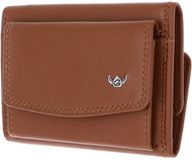 Golden Head Leren portemonnee Polo RFID Protect Minischeintasche 1314 Cognac bruine