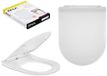 Fala Serie - Toiletbril - Super Slim - Duroplast - Wit