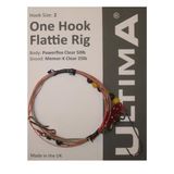Ultima Flattie Rig - 1 haak - maat 4