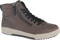 Rieker W0164-46 dames veterboots sportief maat 41 beige