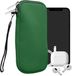 kwmobile Telefoontasje Universeel XXL - 7" Smartphones - 17,7 x 8,5 cm - Mosgroen
