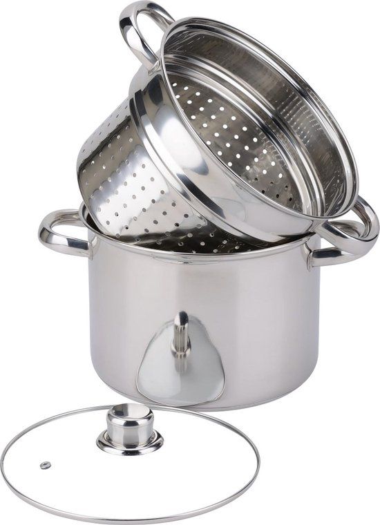 Baumalu Pastapan - RVS - 5 Liter - 20 cm