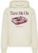 Mister Tee Turn Me On Record Player Fluffy Hoodie/trui - 3XL - Creme