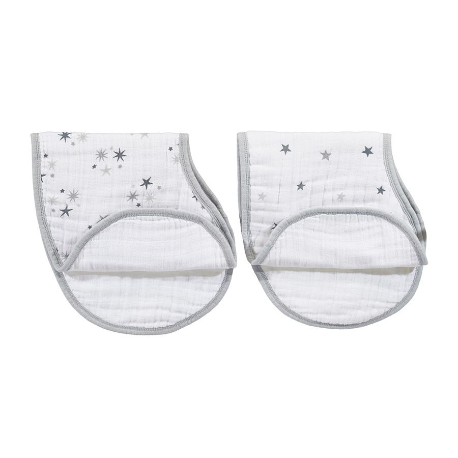 aden + anais Classic burpy bibs, 2 stuks, katoen, Patroon