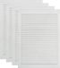 vidaXL Kastdeuren met lamellen 4 st 69x39,4 cm massief grenenhout wit