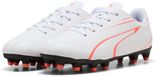 Puma Vitoria FG/AG voetbalschoenen - wit/rood - maat 46