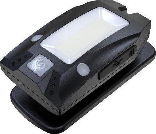 Ledlenser SOLIDLINE SC4R Klemlamp - Oplaadbaar - 200 lm - Zwart