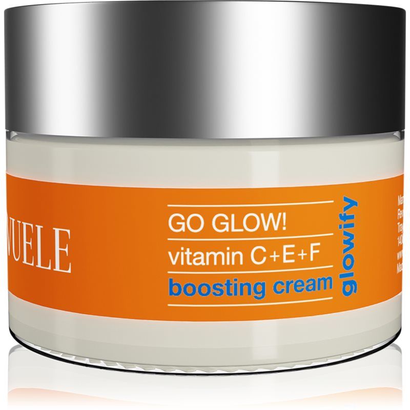 Revuele Go Glow! Opbouwende crème met vitamine C+E+F – voor stralende, gevoede en gelijkmatige huid, 50 ml