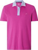 Jan Vanderstorm heren Poloshirt - 68/70 - fuchsia - Plus Size